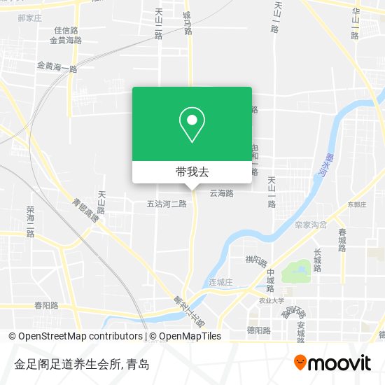 金足阁足道养生会所地图