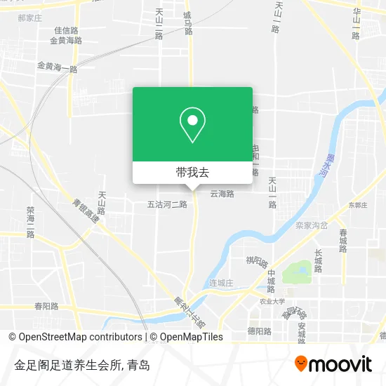 金足阁足道养生会所地图