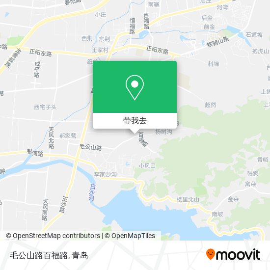 毛公山路百福路地图