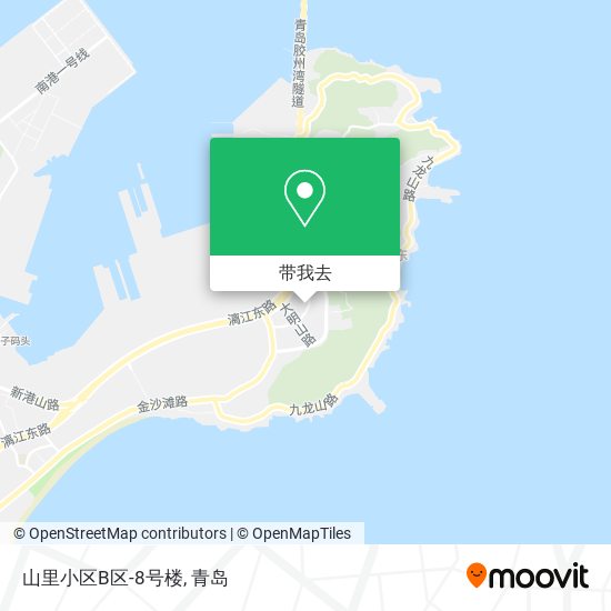 山里小区B区-8号楼地图