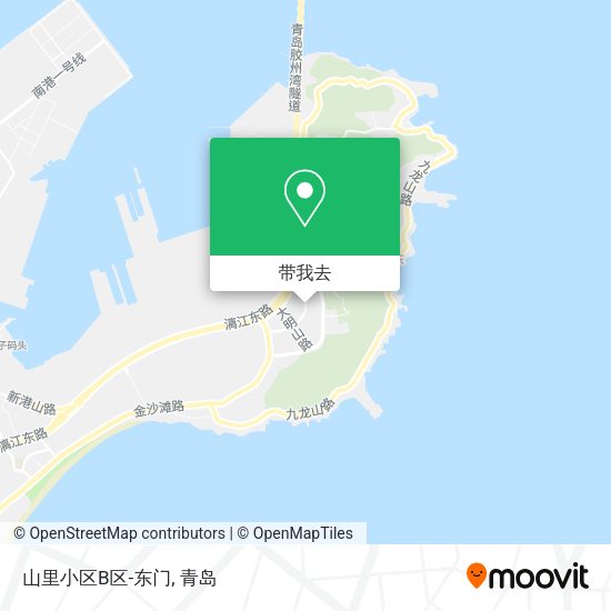 山里小区B区-东门地图
