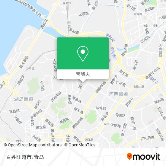 百姓旺超市地图