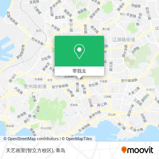 天艺画室(智立方校区)地图