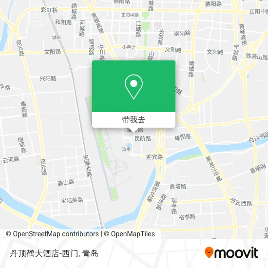 丹顶鹤大酒店-西门地图