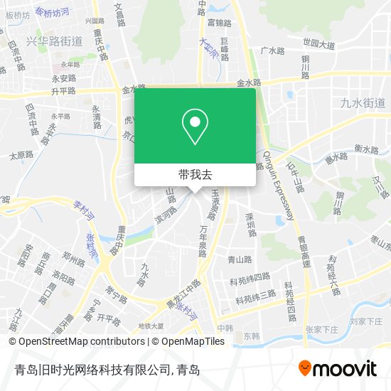 青岛旧时光网络科技有限公司地图