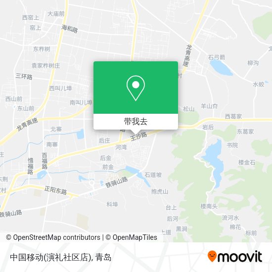 中国移动(演礼社区店)地图