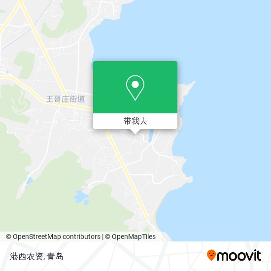 港西农资地图
