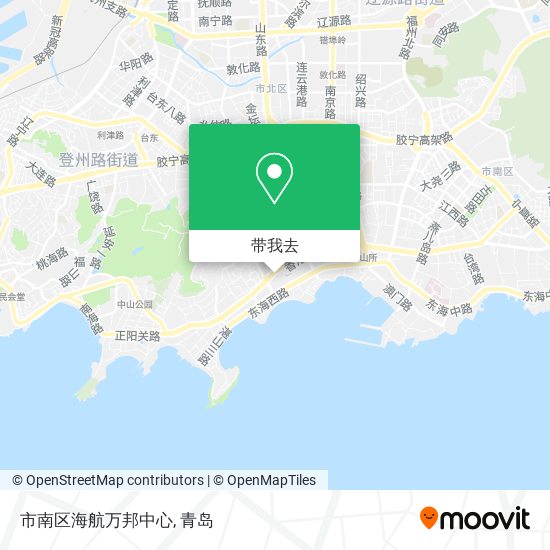 市南区海航万邦中心地图