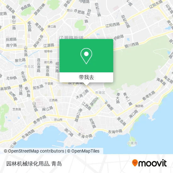 园林机械绿化用品地图