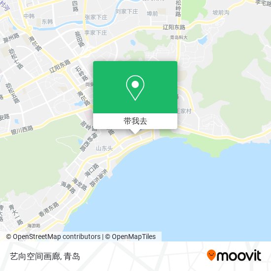 艺向空间画廊地图