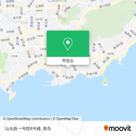 汕头路一号院8号楼地图