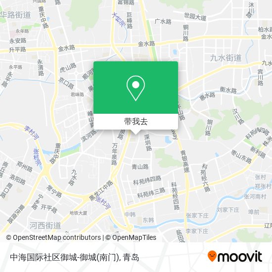 中海国际社区御城-御城(南门)地图
