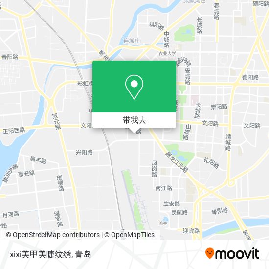 xixi美甲美睫纹绣地图