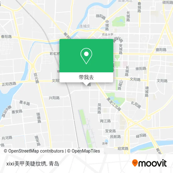 xixi美甲美睫纹绣地图