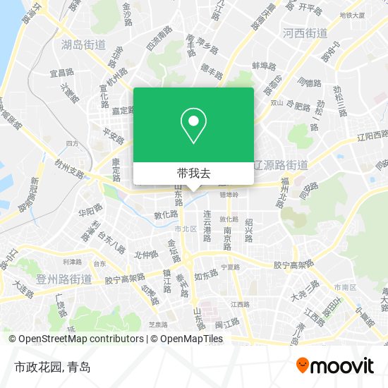 市政花园地图