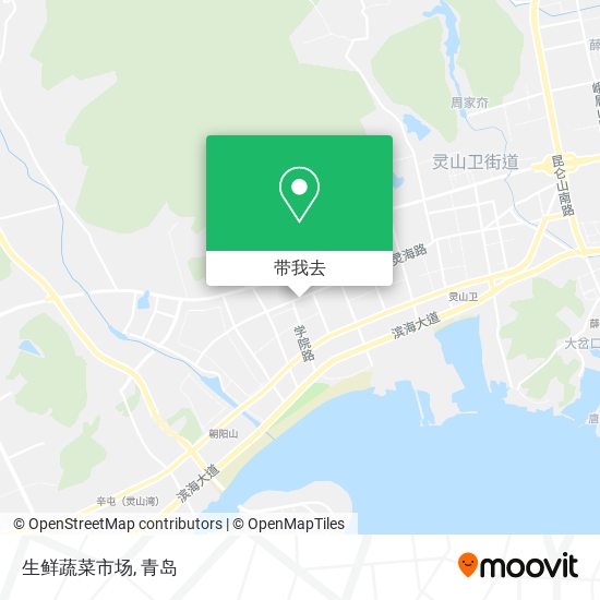 生鲜蔬菜市场地图