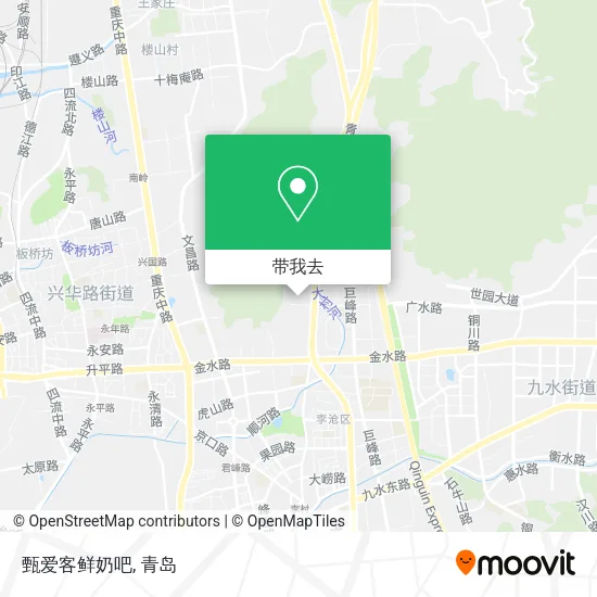 甄爱客鲜奶吧地图