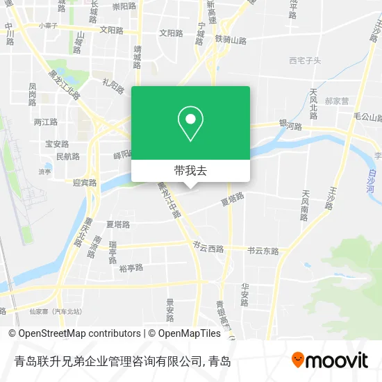 青岛联升兄弟企业管理咨询有限公司地图