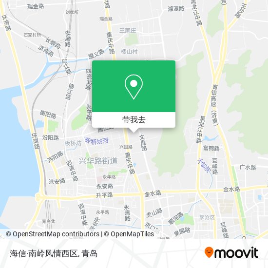 海信·南岭风情西区地图