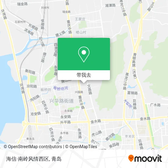 海信·南岭风情西区地图