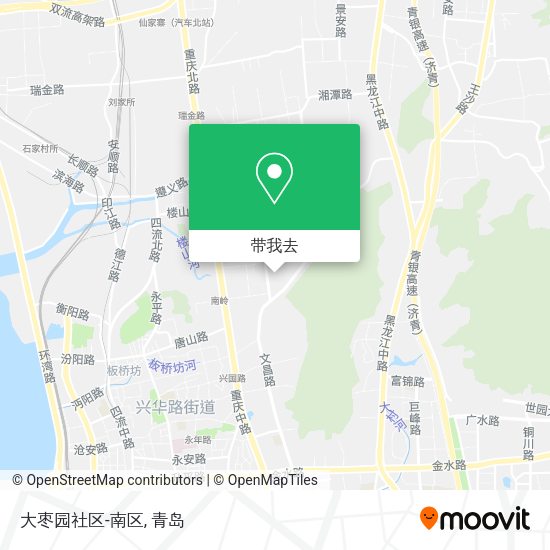 大枣园社区-南区地图
