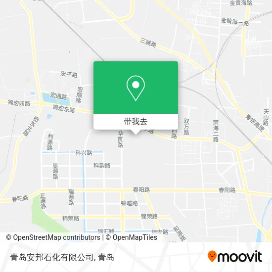 青岛安邦石化有限公司地图
