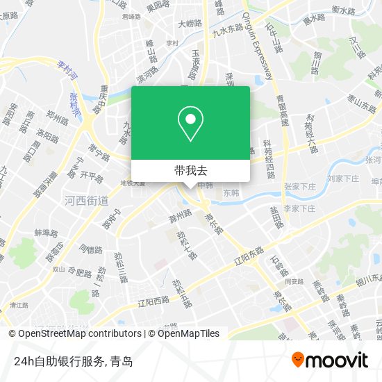 24h自助银行服务地图