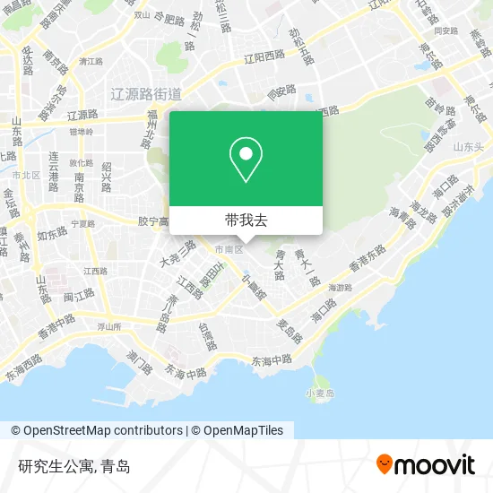 研究生公寓地图