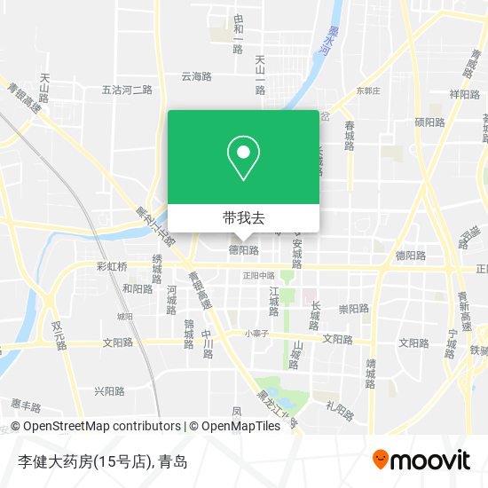李健大药房(15号店)地图