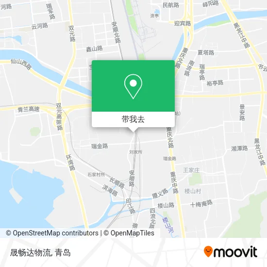 晟畅达物流地图