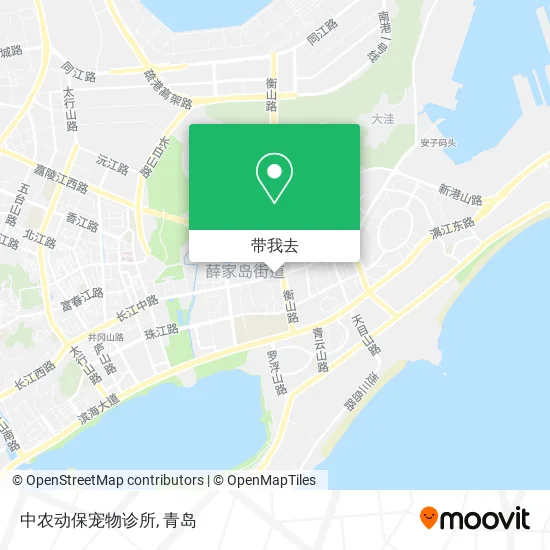 中农动保宠物诊所地图