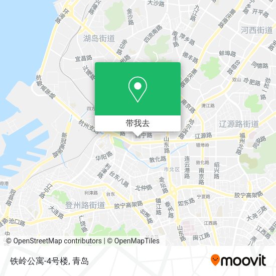铁岭公寓-4号楼地图
