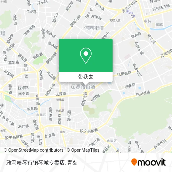 雅马哈琴行钢琴城专卖店地图
