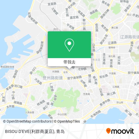 BISOU D'EVE(利群商厦店)地图