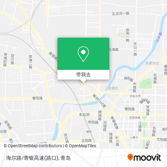 海尔路/青银高速(路口)地图