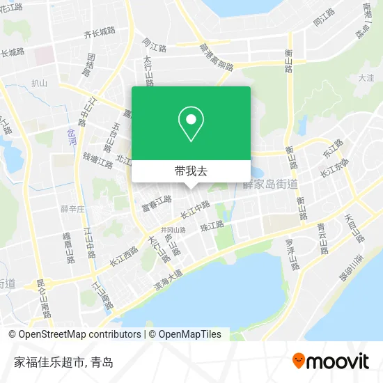 家福佳乐超市地图