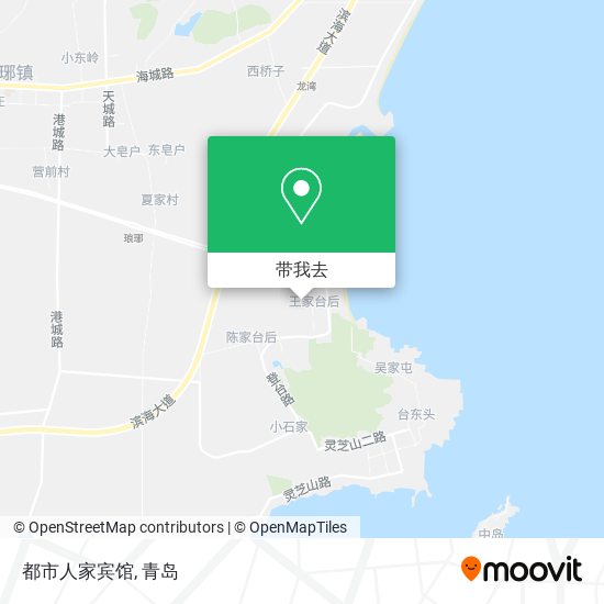 都市人家宾馆地图