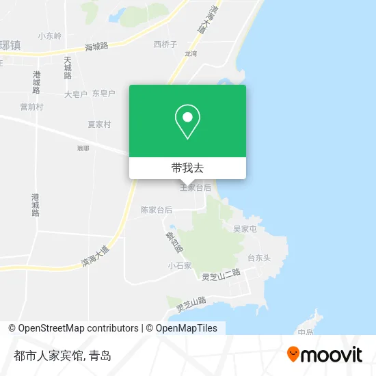 都市人家宾馆地图
