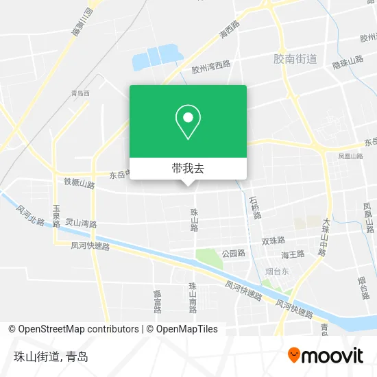 珠山街道地图