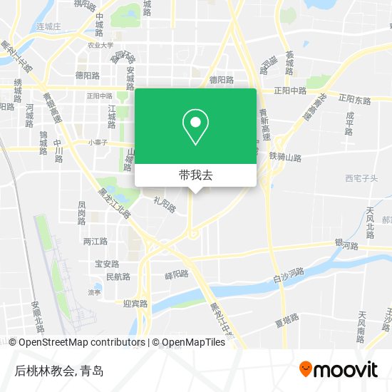 后桃林教会地图