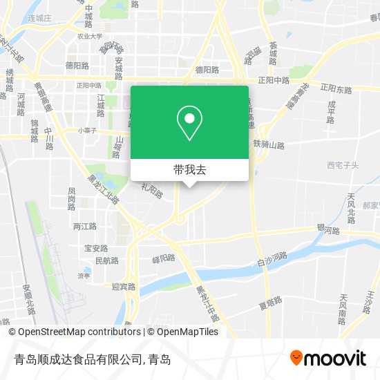 青岛顺成达食品有限公司地图