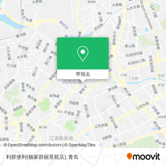 利群便利(杨家群丽景苑店)地图