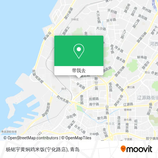 杨铭宇黄焖鸡米饭(宁化路店)地图