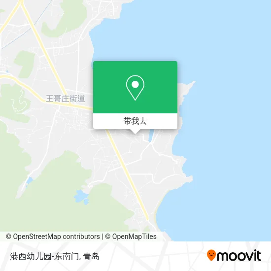 港西幼儿园-东南门地图