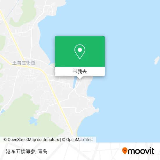 港东五嫂海参地图