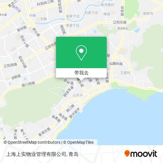 上海上实物业管理有限公司地图