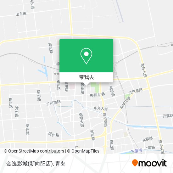 金逸影城(新向阳店)地图