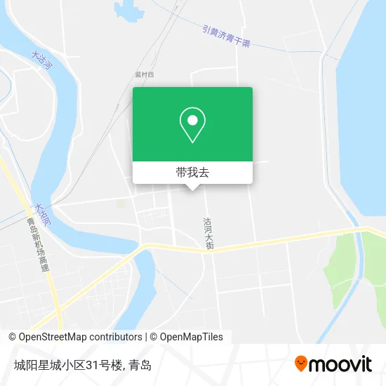 城阳星城小区31号楼地图