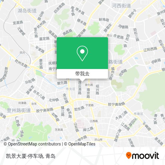 凯景大厦-停车场地图