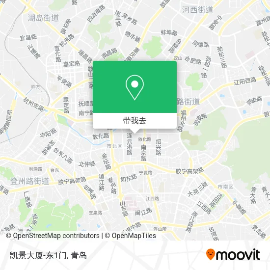 凯景大厦-东1门地图
